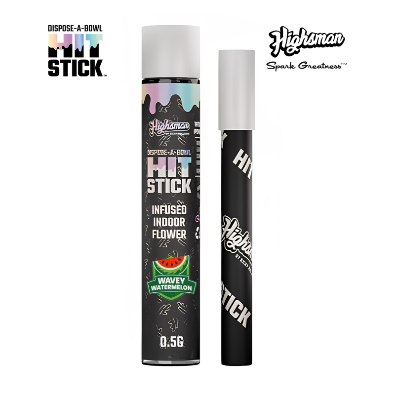 Highsman | Hit Stick | Wavey Watermelon | Sativa | Infused Pre-Roll | 0.5g approved menu image