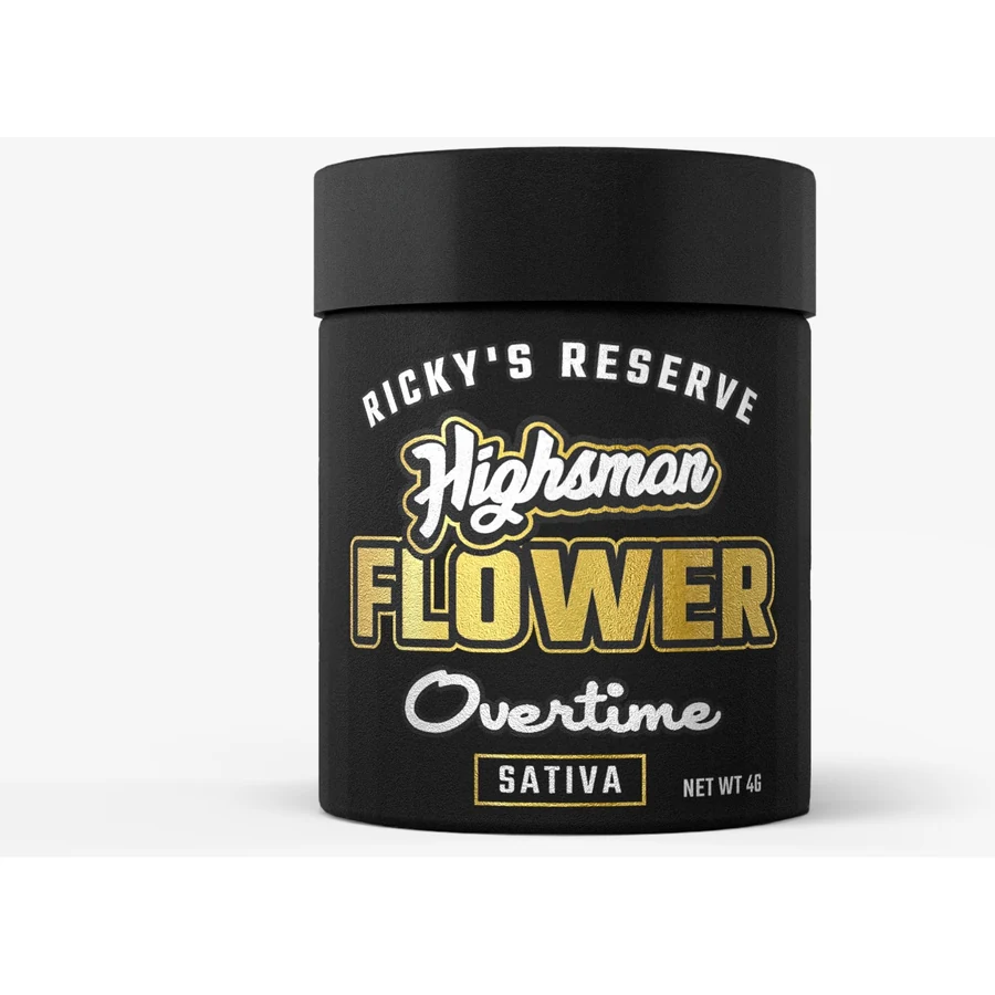Highsman | Ricky's Reserve Flower | Overtime | Sativa | Whole Flower | 4g approved menu image